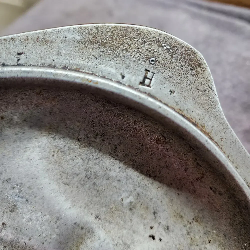 Vintage hammered roaster HomeWare HAB Co. Ohio pot with lid and insert U